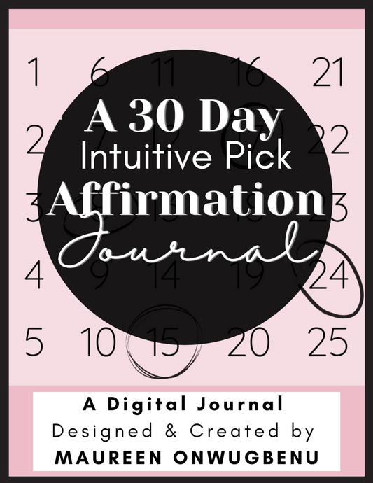 Channel #53 A 30-Day Intuitive Pick Affirmation Journal (DIGITAL PDF JOURNAL)